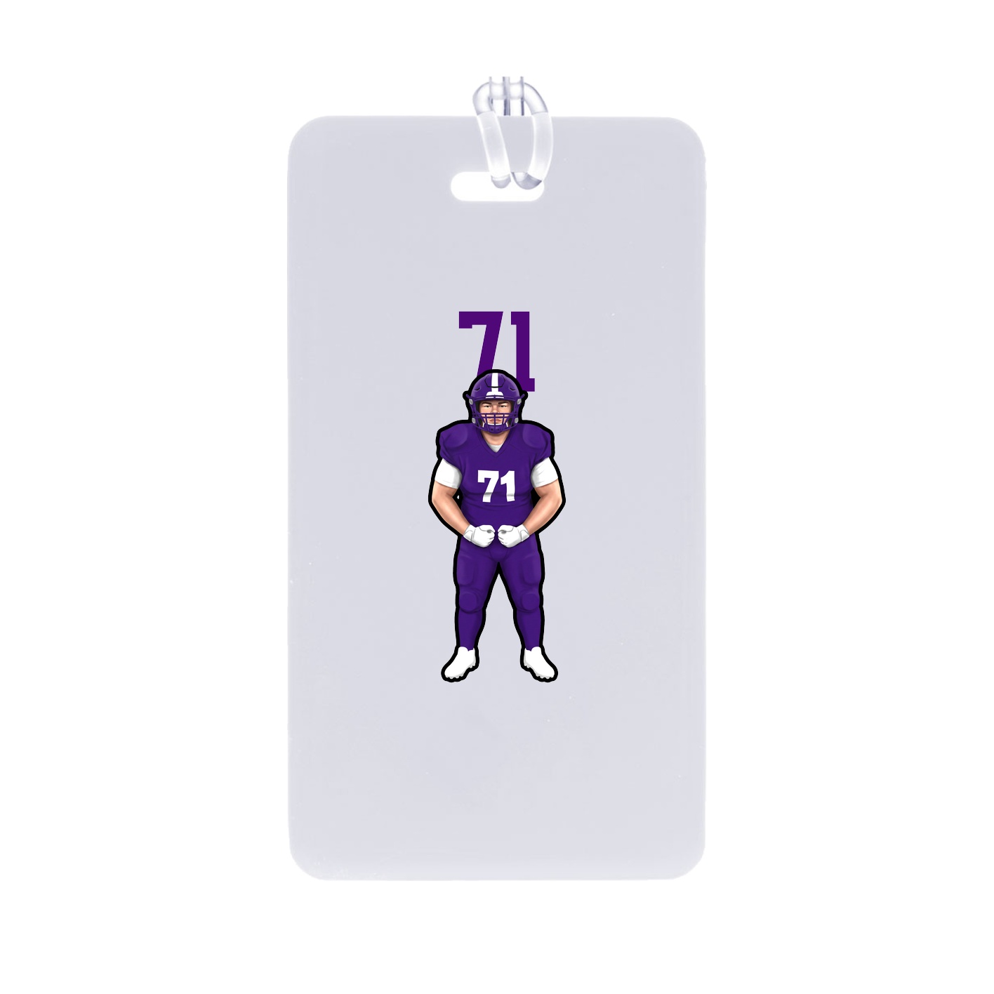 Bag Tag — Number Top in Classic