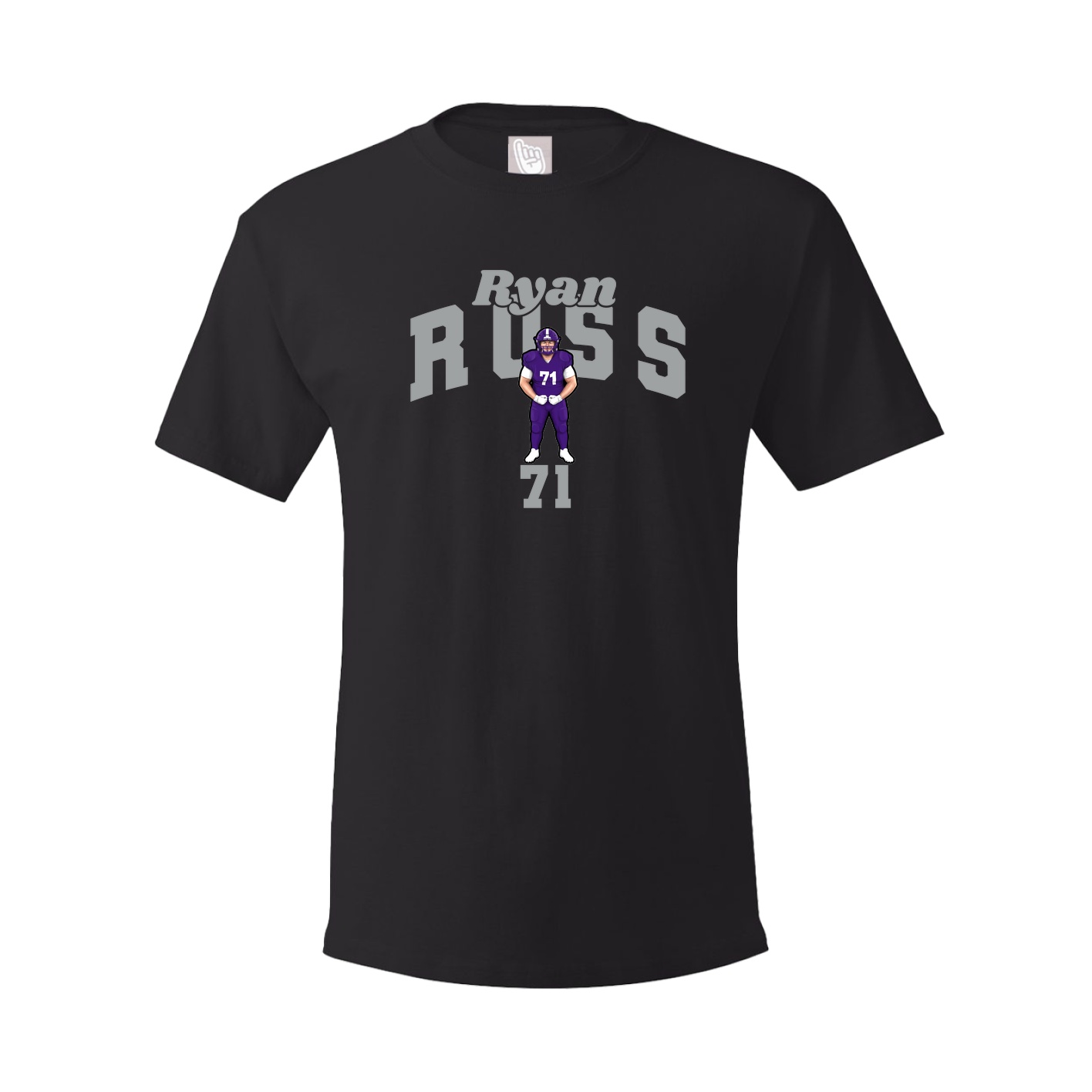 Tee — Signature Arch in Black