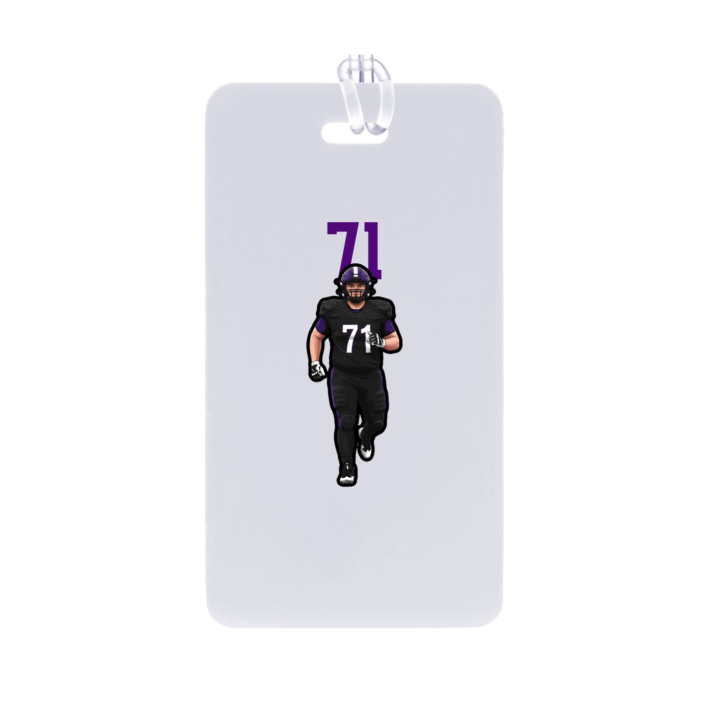 Bag Tag — Number Top in Classic