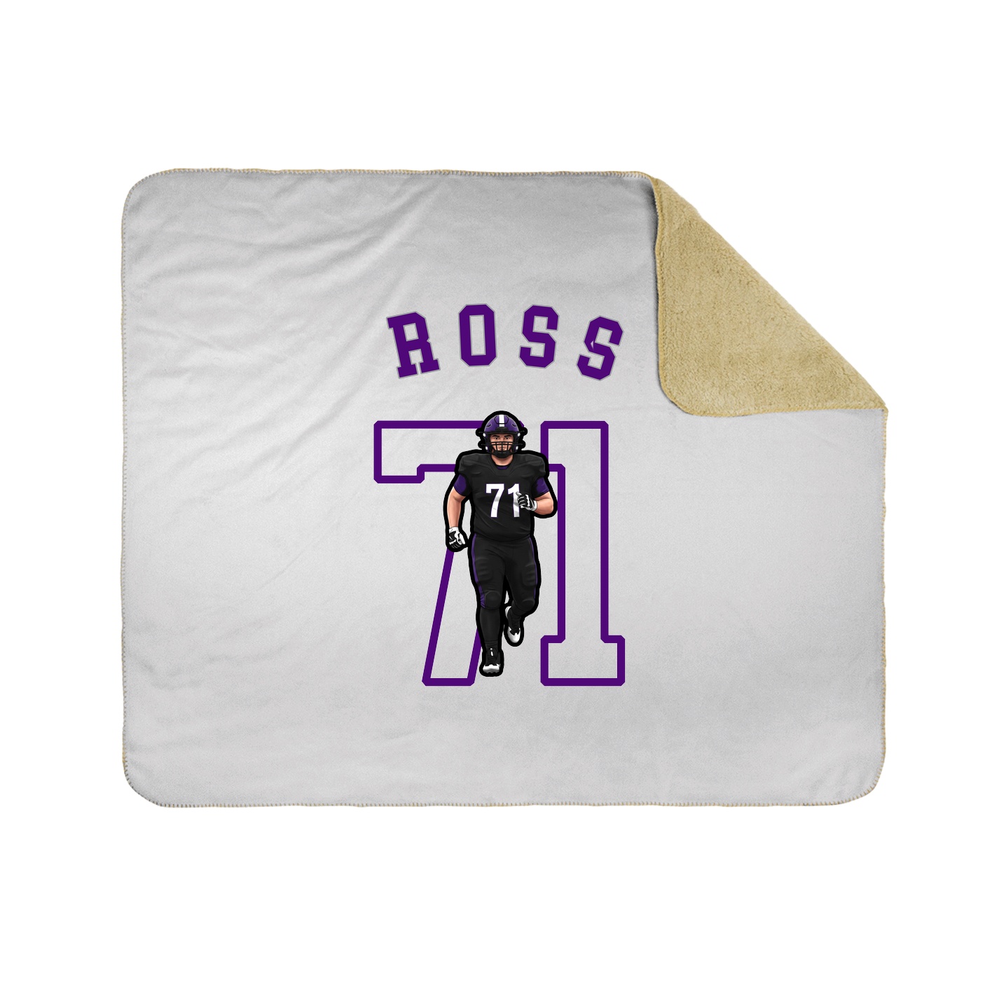 Throw Blanket — Shirsey Arch in White
