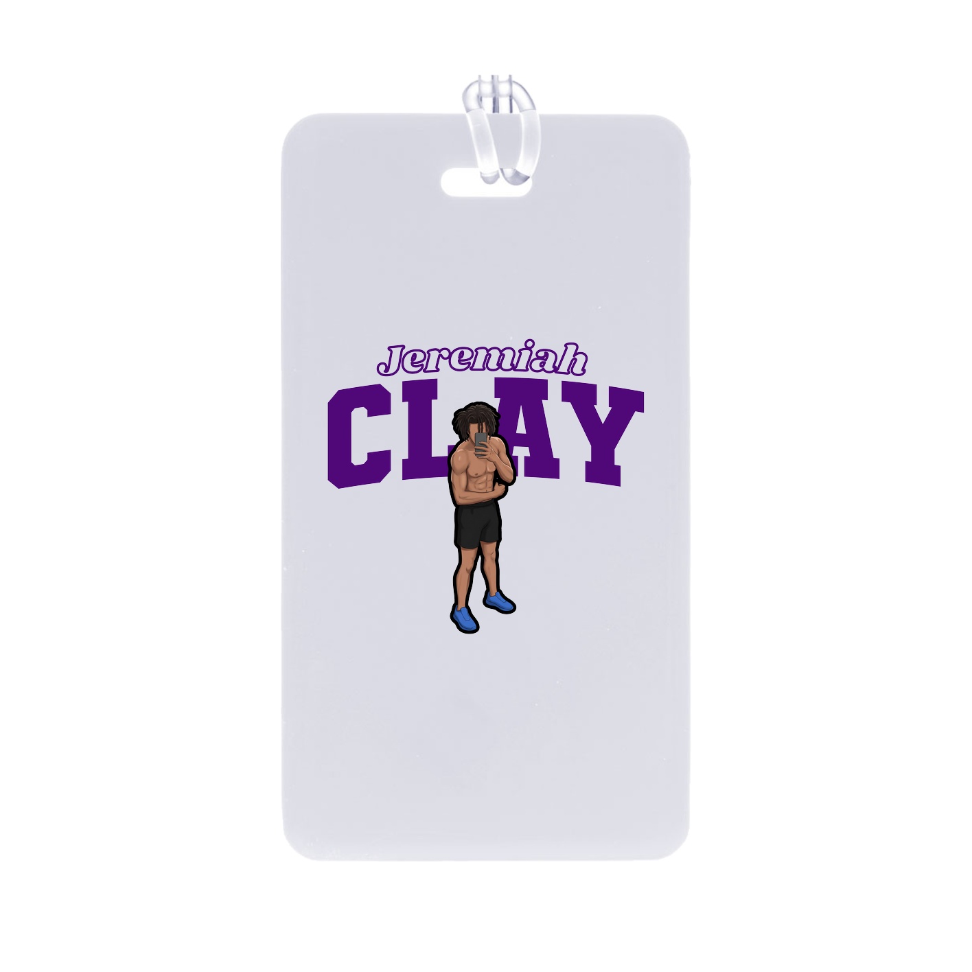 Bag Tag — Name Arch in Classic
