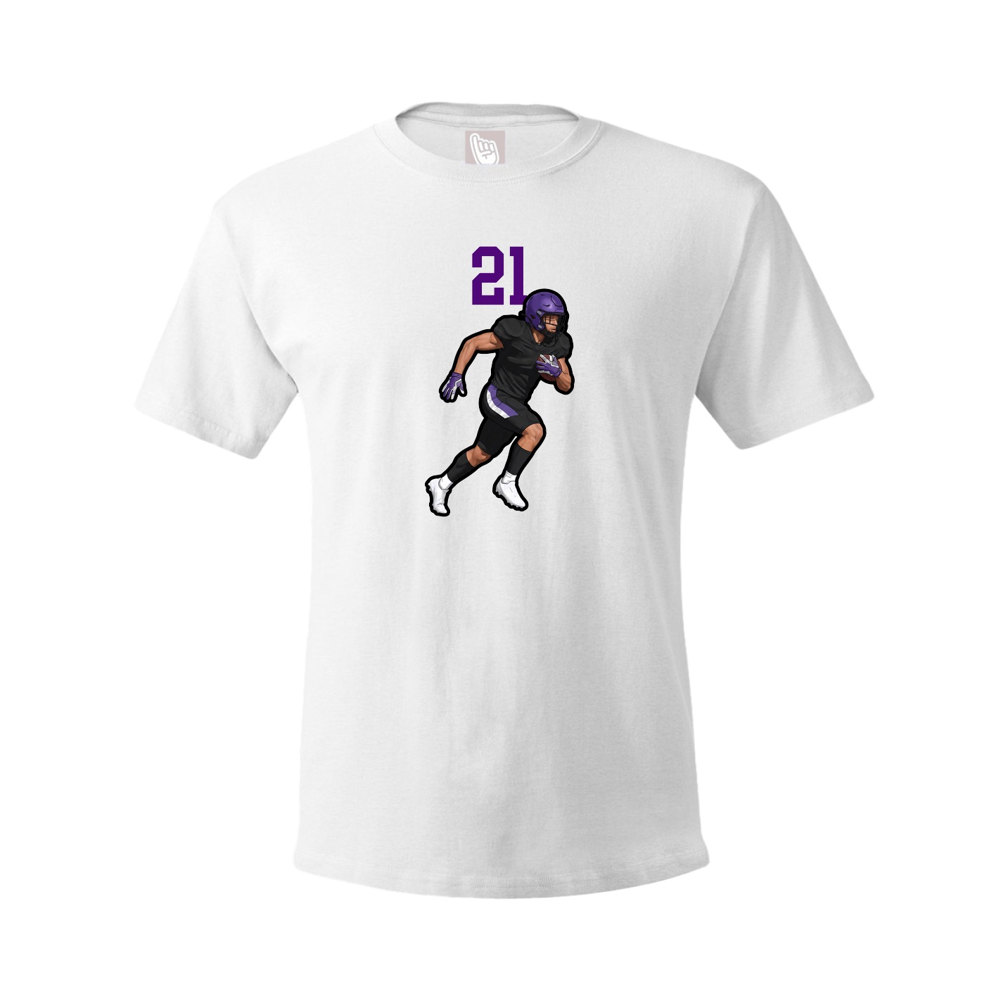 Tee — Number Top in White