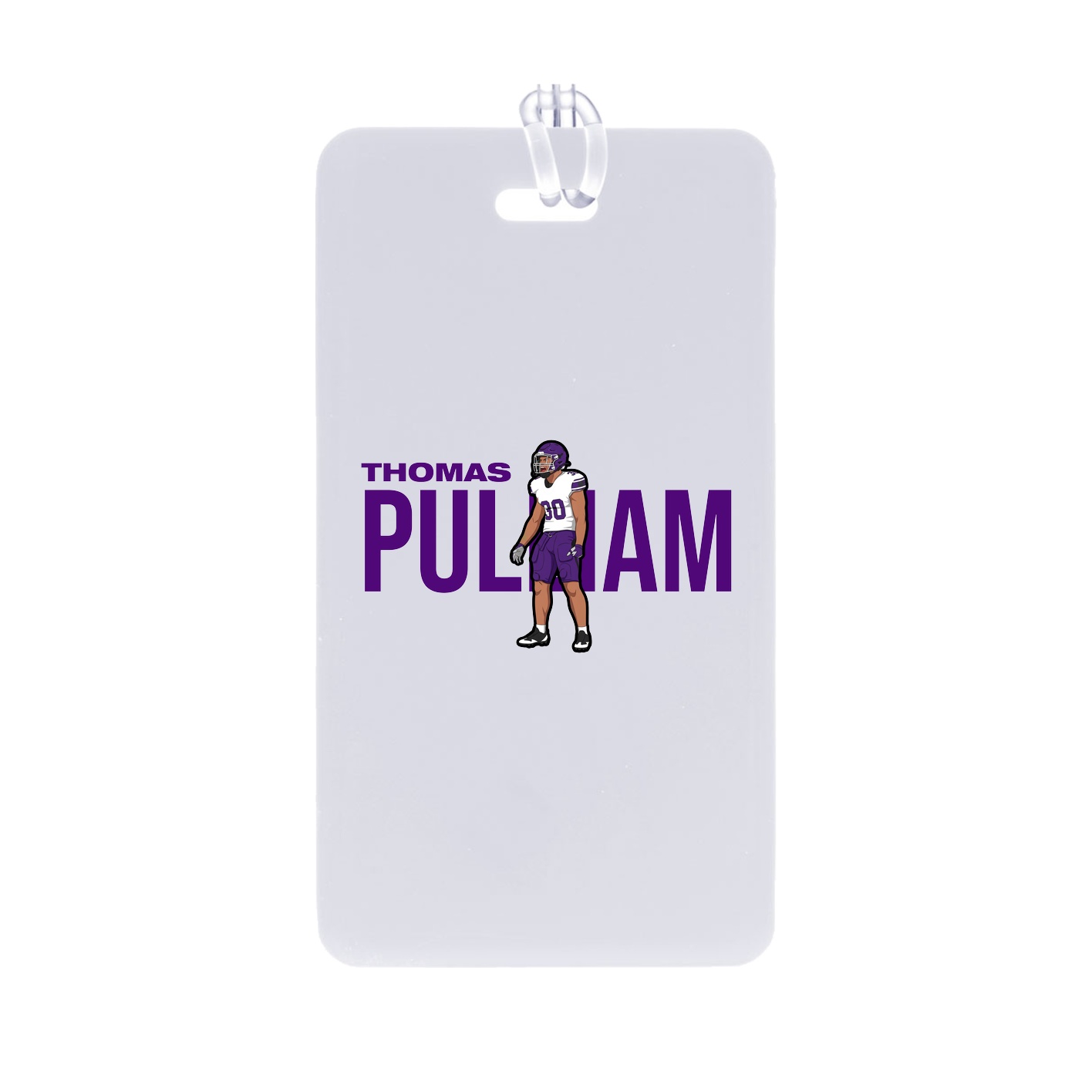Bag Tag — Player Name in Classic
