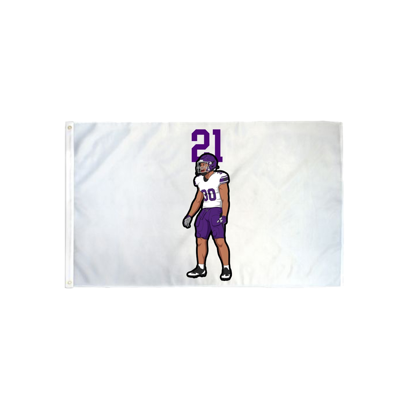 3x5 Flag — Number Top in Classic