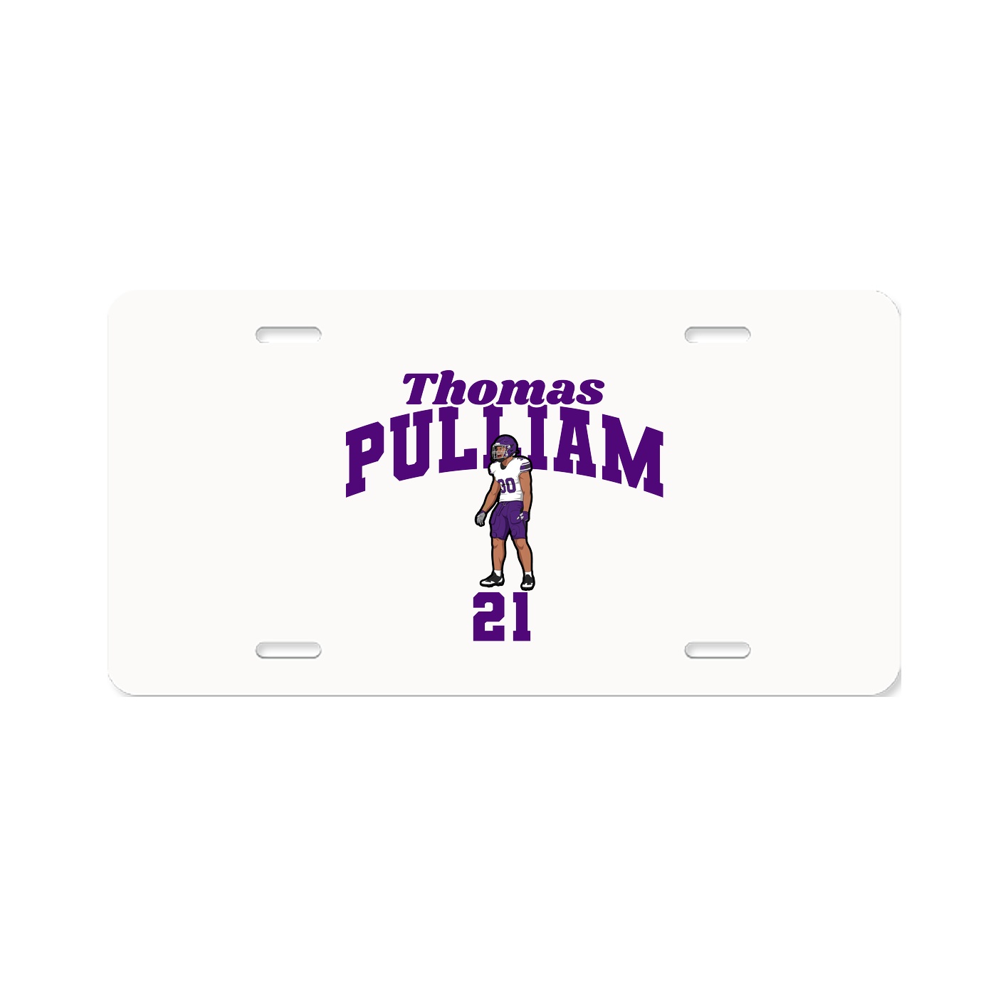 License Plate — Signature Arch in Classic