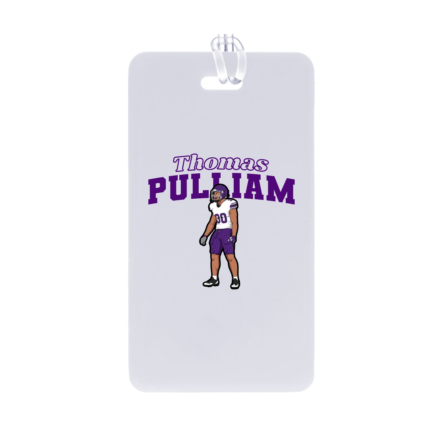 Bag Tag — Name Arch in Classic