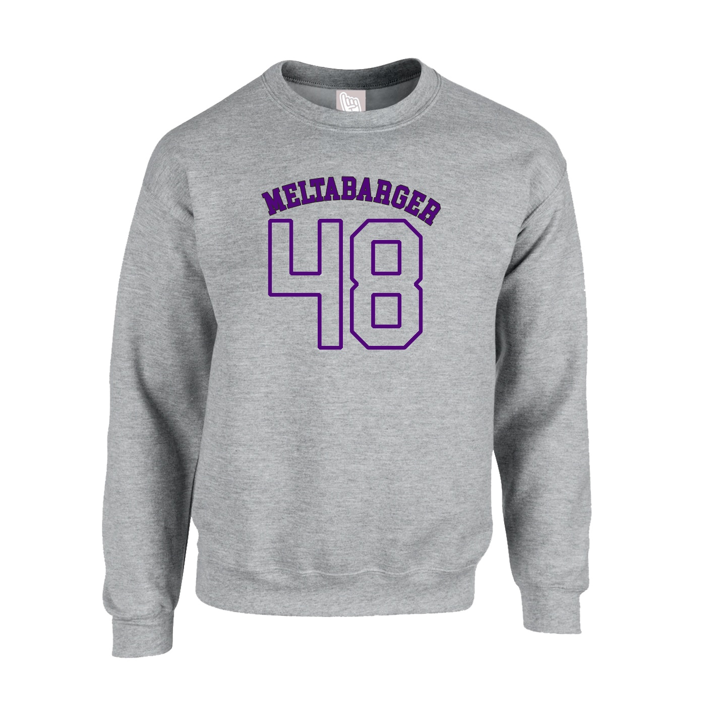 Fleece Crew — Shirsey Arch in Grey