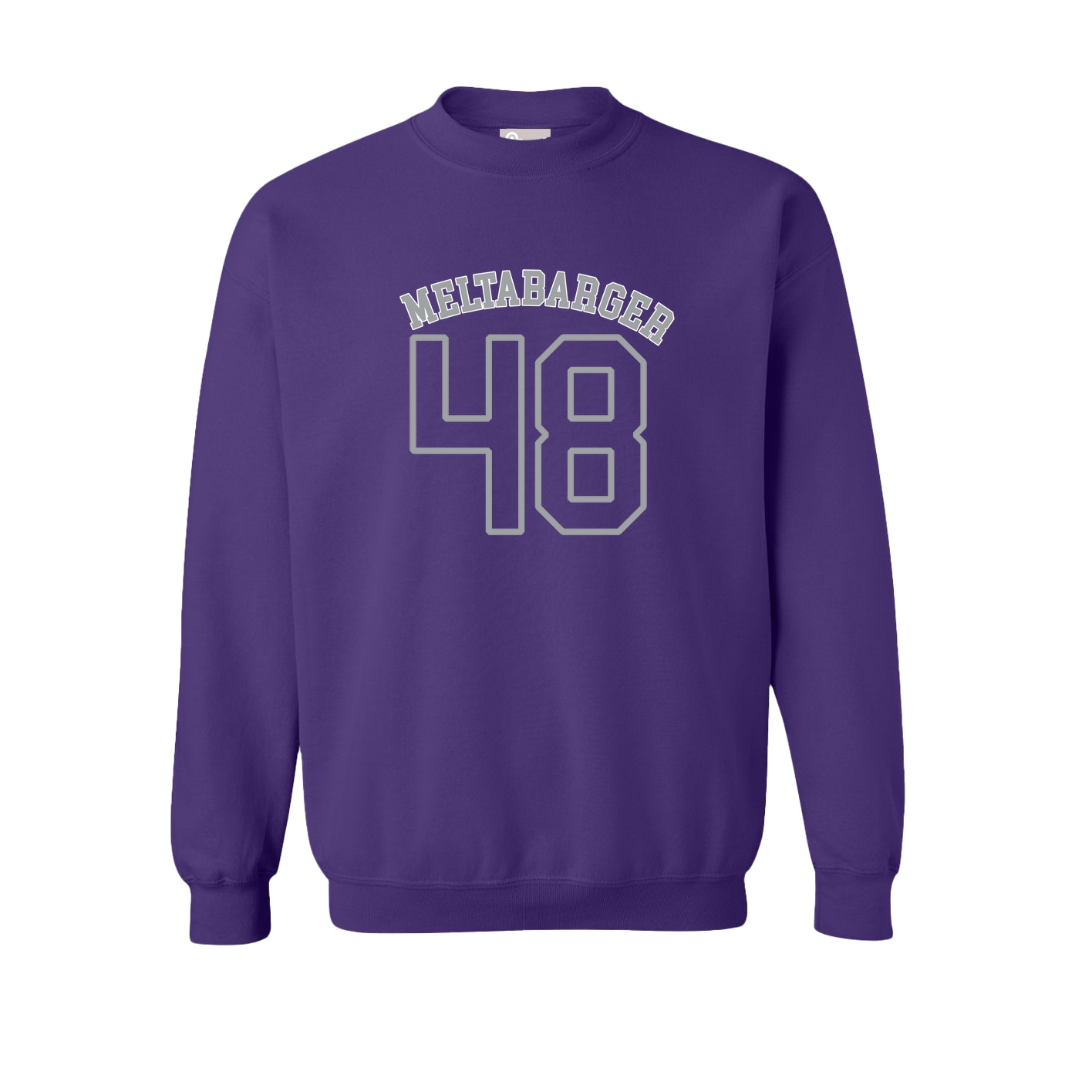 Fleece Crew — Shirsey Arch in Purple