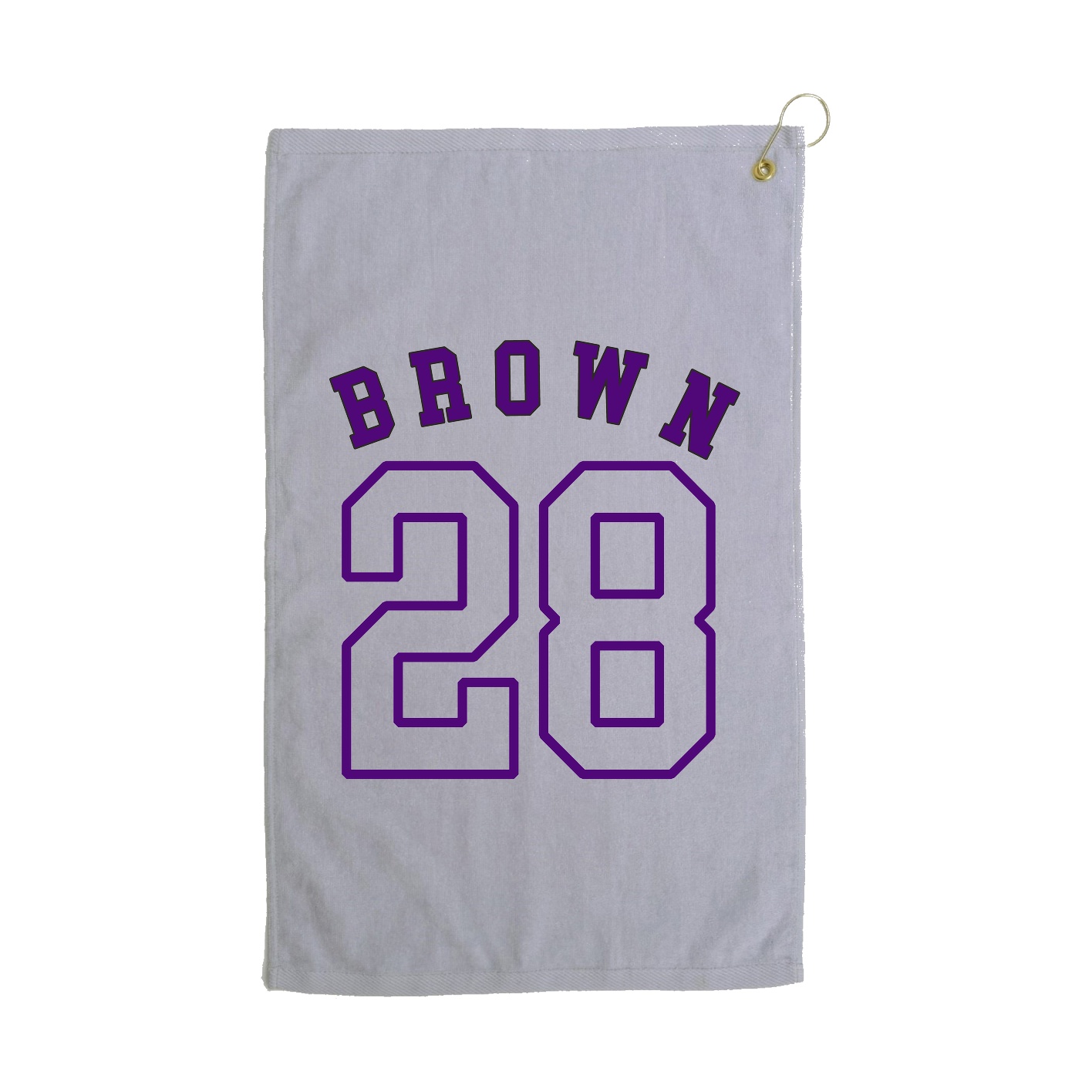 Golf Towel — Shirsey Arch in Grey