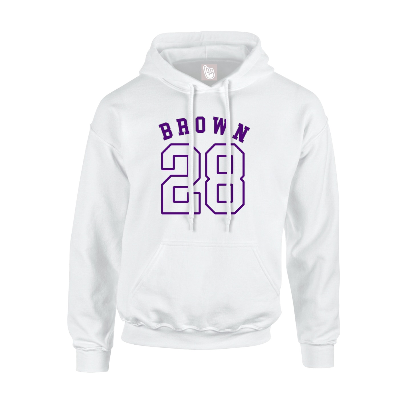 Hoodie — Shirsey Arch in White