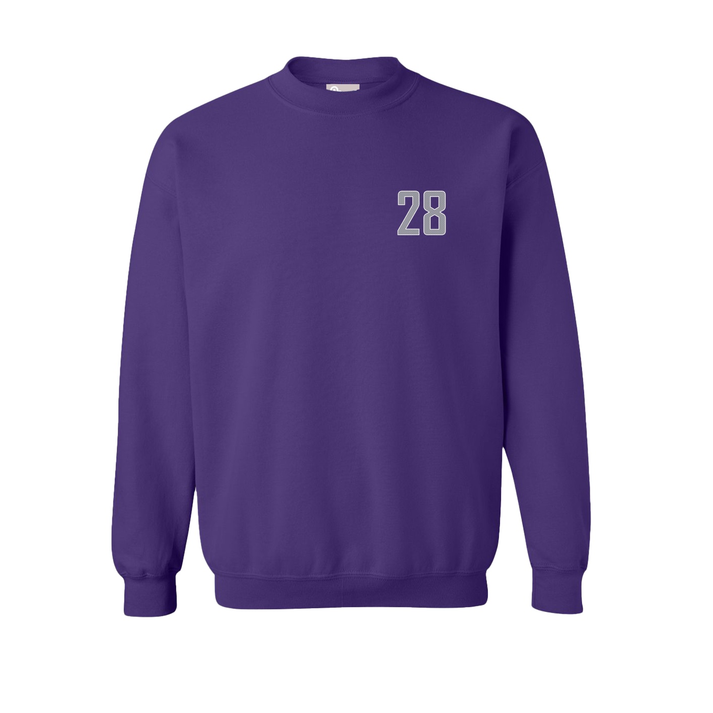 Fleece Crew — Front Shirsy in Purple