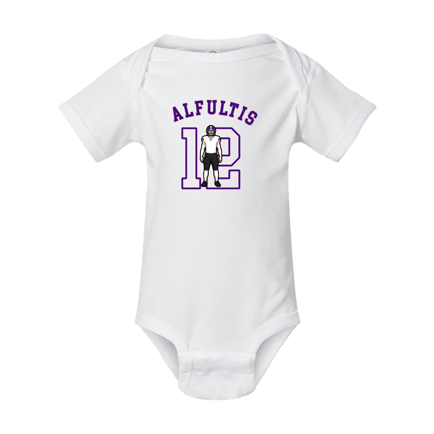 Baby Onesie — Shirsey Arch in White