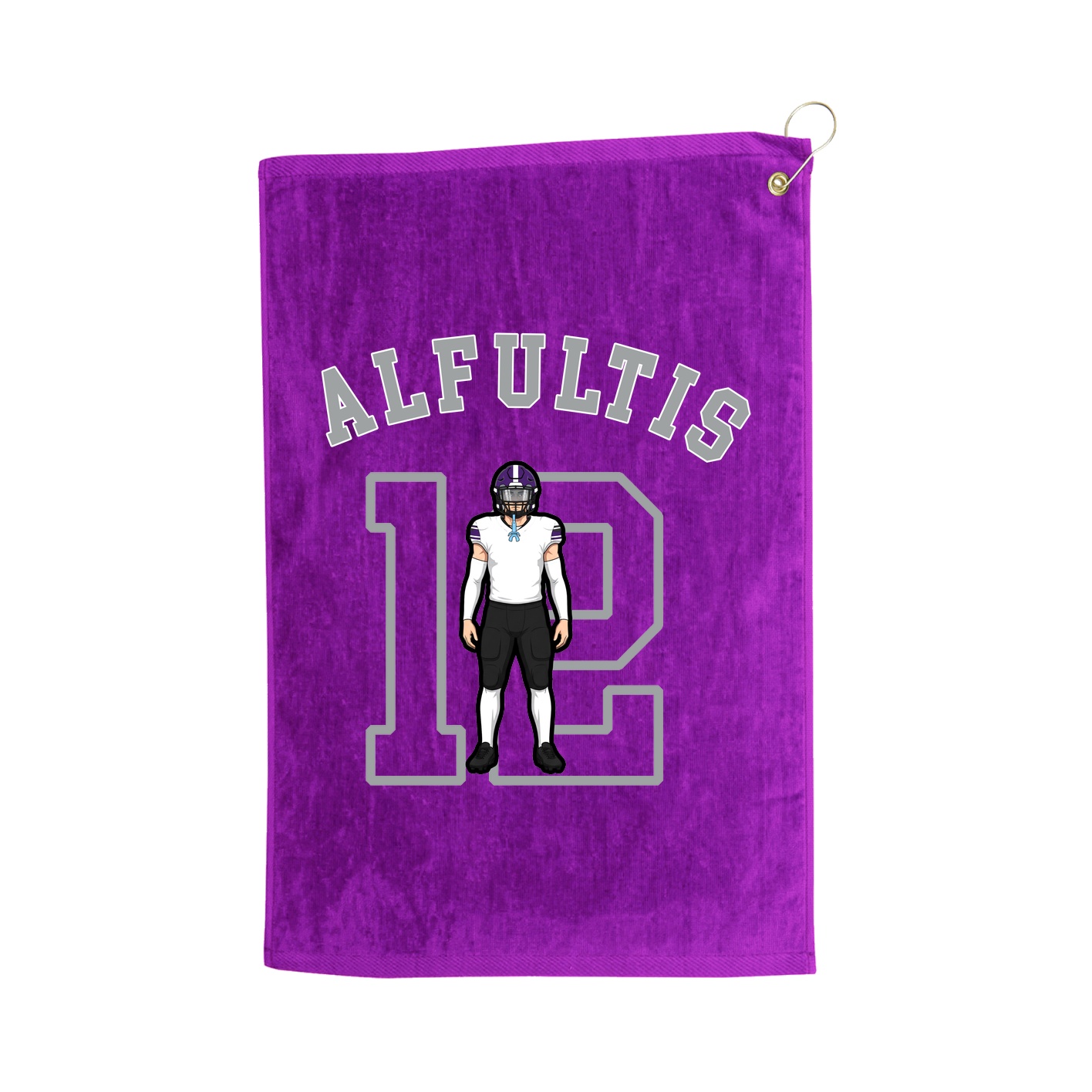 Golf Towel — Shirsey Arch in Purple