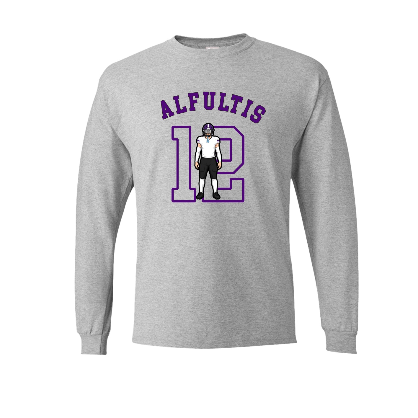 Long Sleeve Tee — Shirsey Arch in Grey