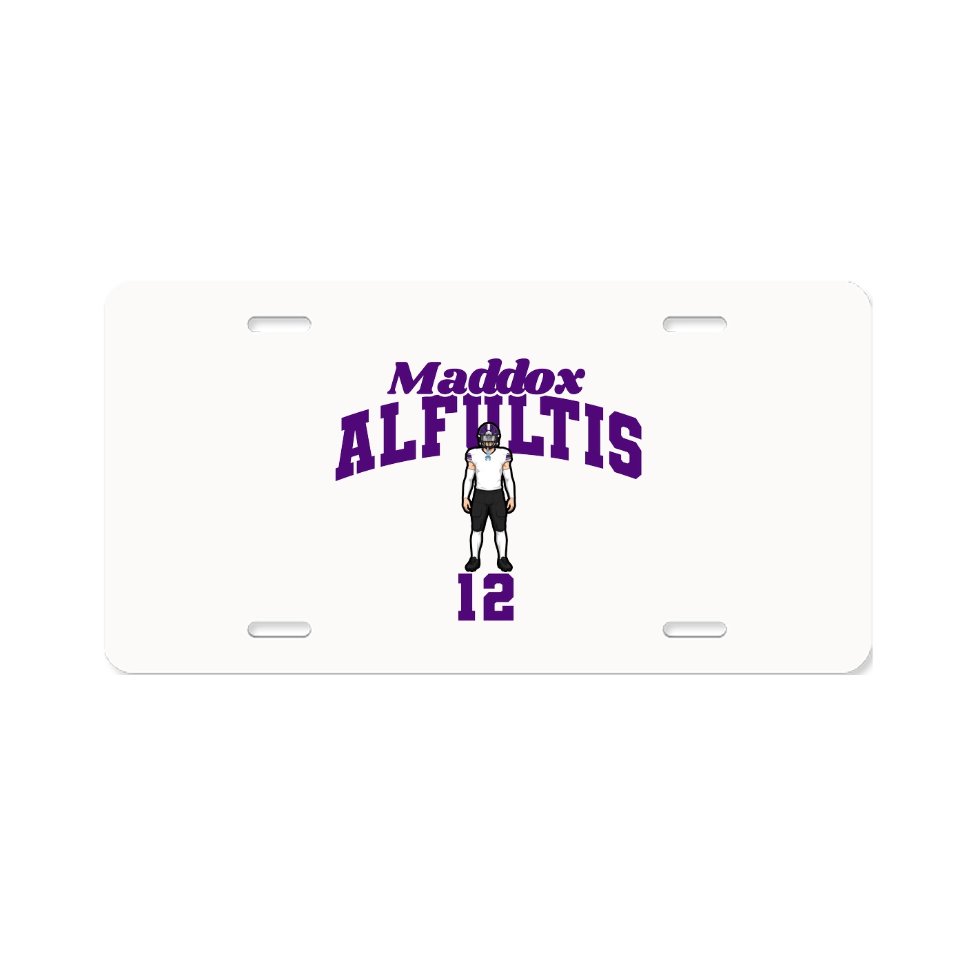 License Plate — Signature Arch in Classic