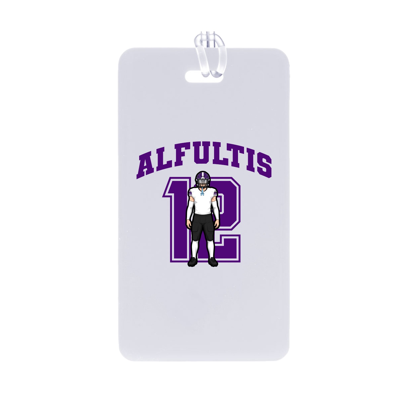 Bag Tag — Number in Classic