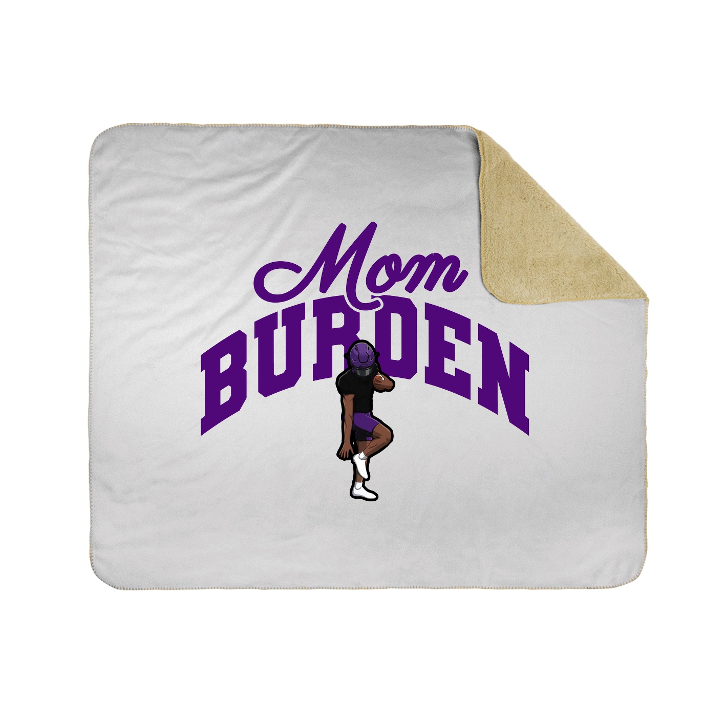 Throw Blanket — Mothers Day Arch in White