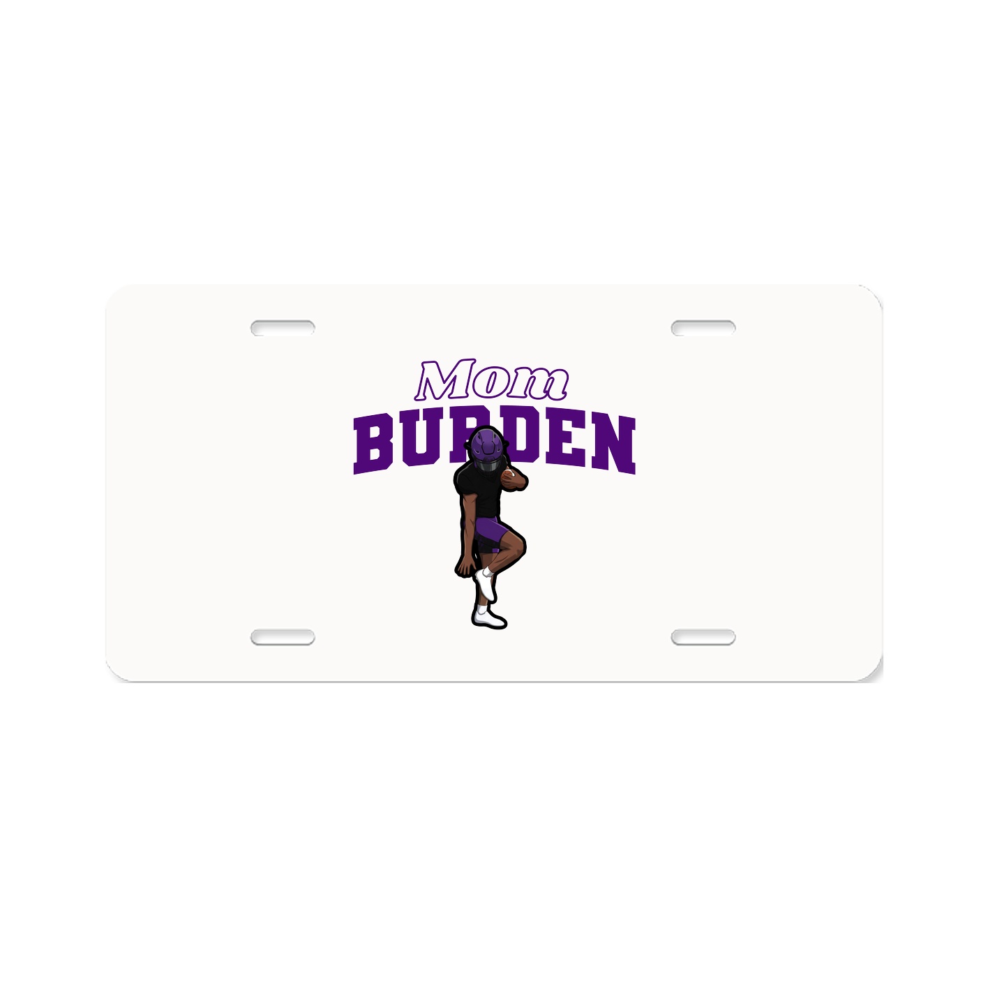 License Plate — Mothers Day Block in Classic