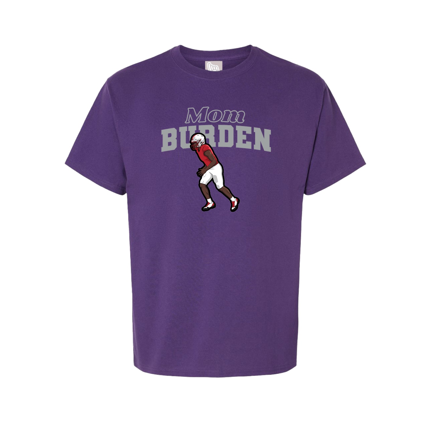 Youth Tee — Mothers Day Block in Purple