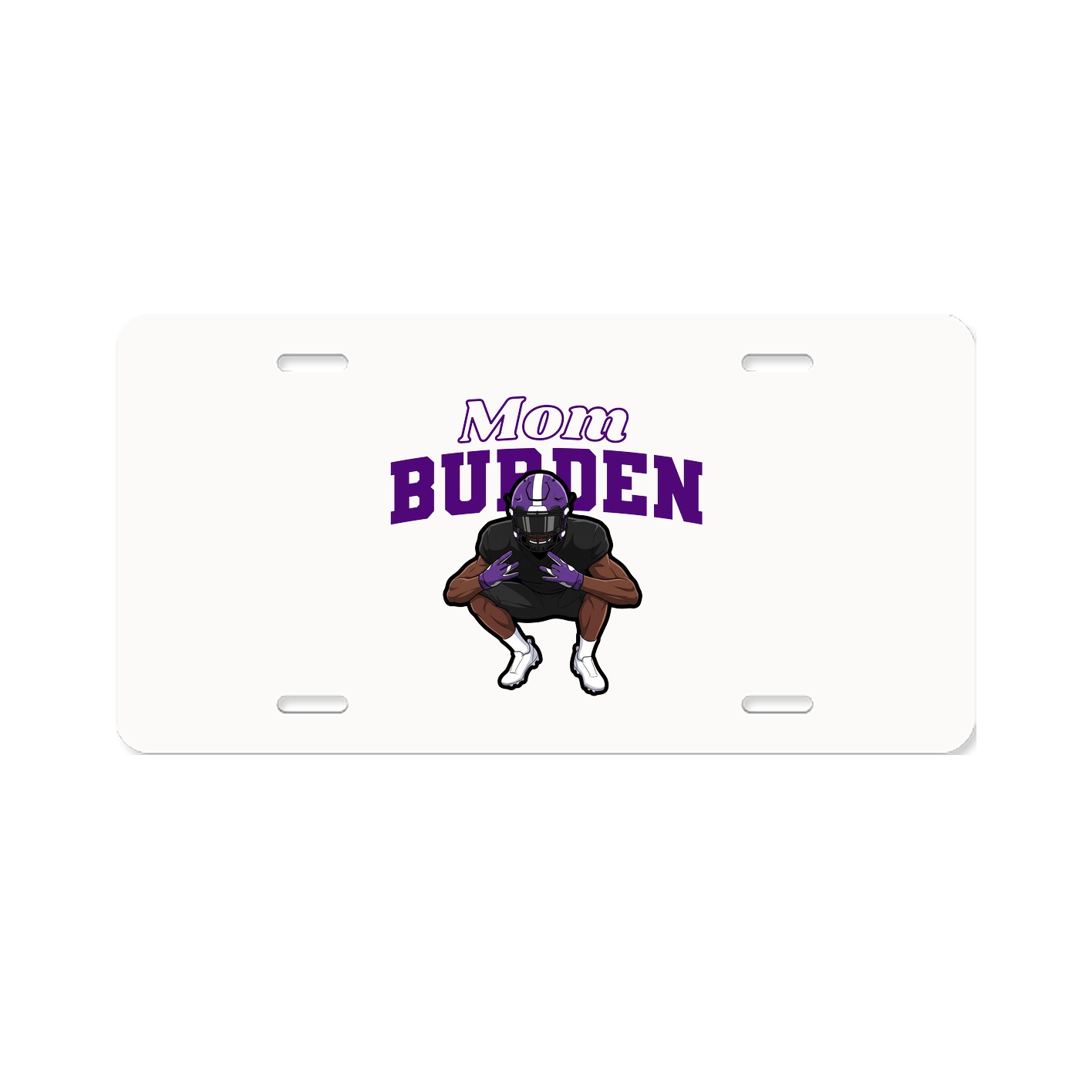 License Plate — Mothers Day Block in Classic