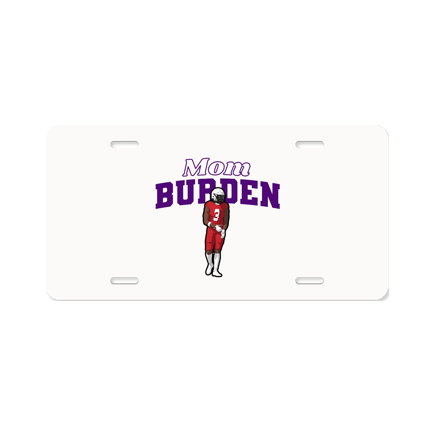 License Plate — Mothers Day Block in Classic