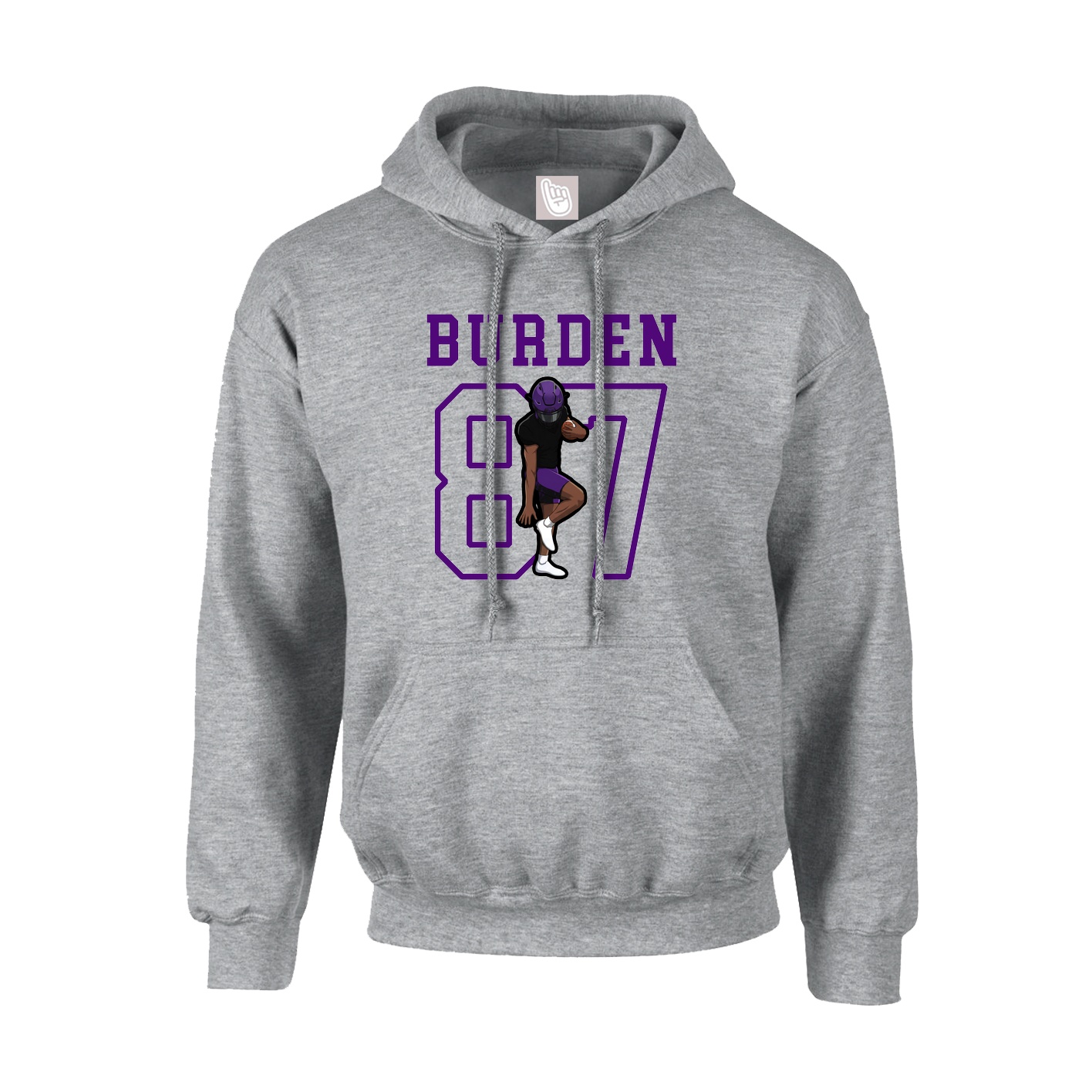Hoodie — Shirsey in Grey