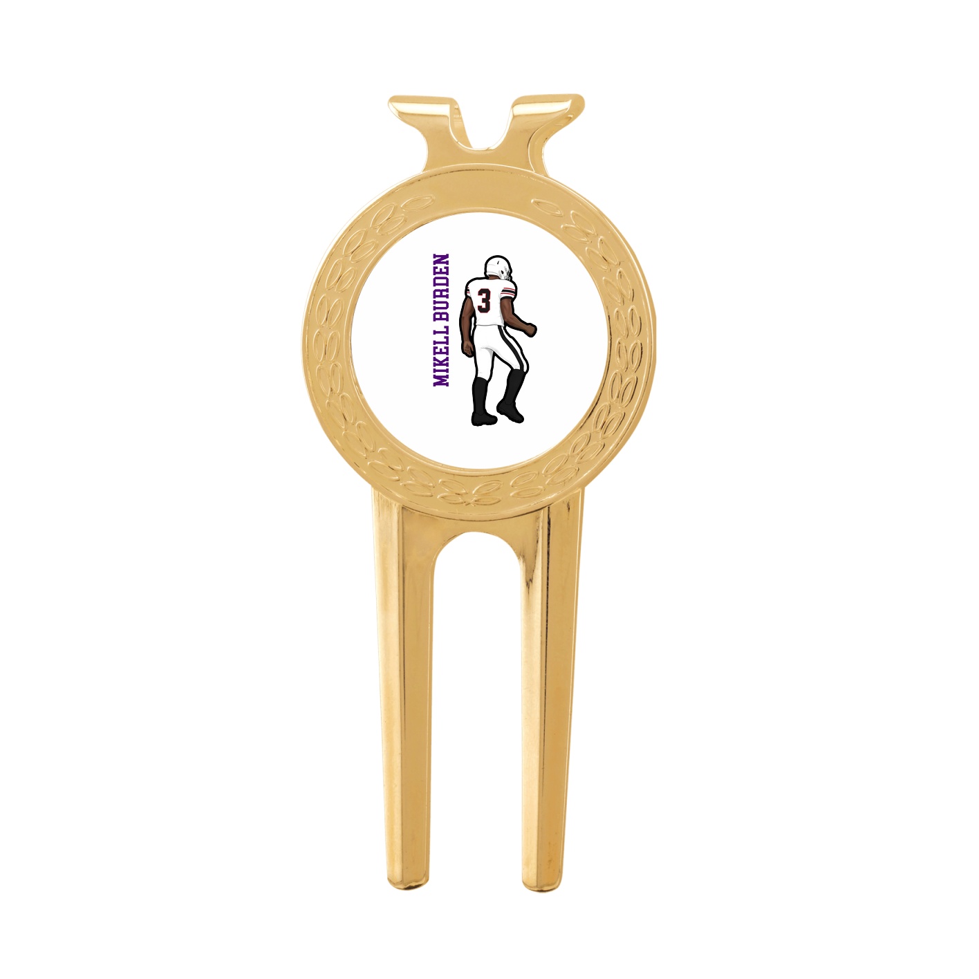 Divot Tool with Ball Marker — Name Vertical in Classic