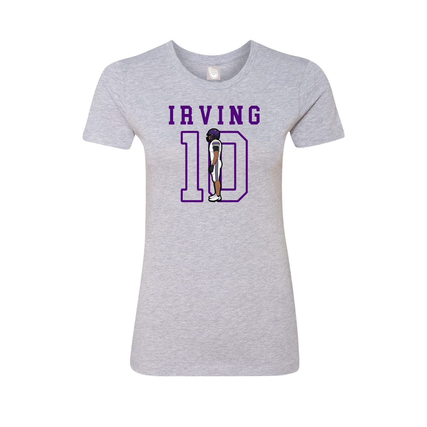Fitted Women's Tee — Shirsey in Grey