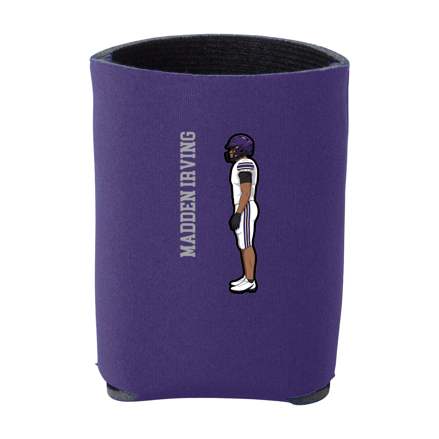 Can Holder — Name Vertical in Purple