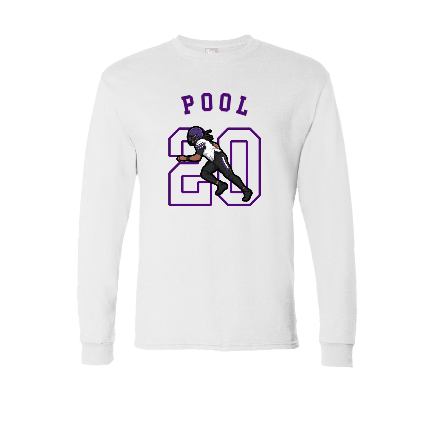 Long Sleeve Tee — Shirsey Arch in White