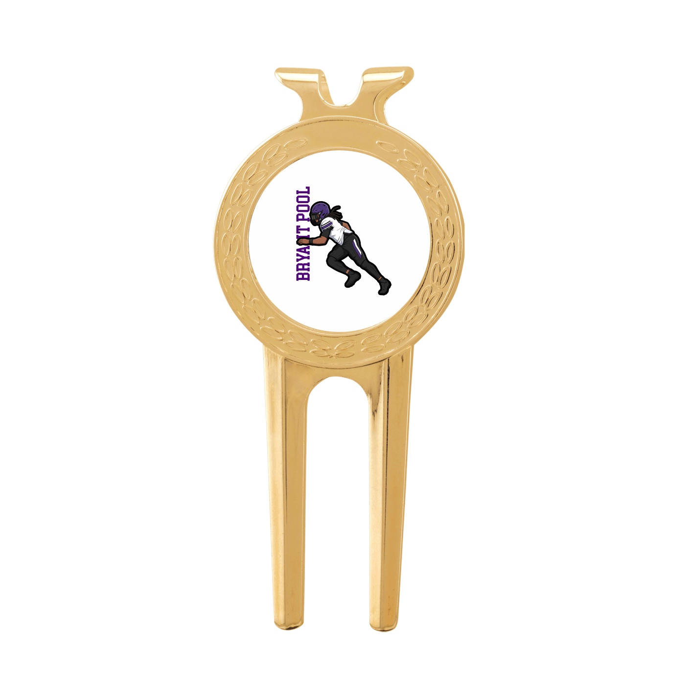 Divot Tool with Ball Marker — Name Vertical in Classic