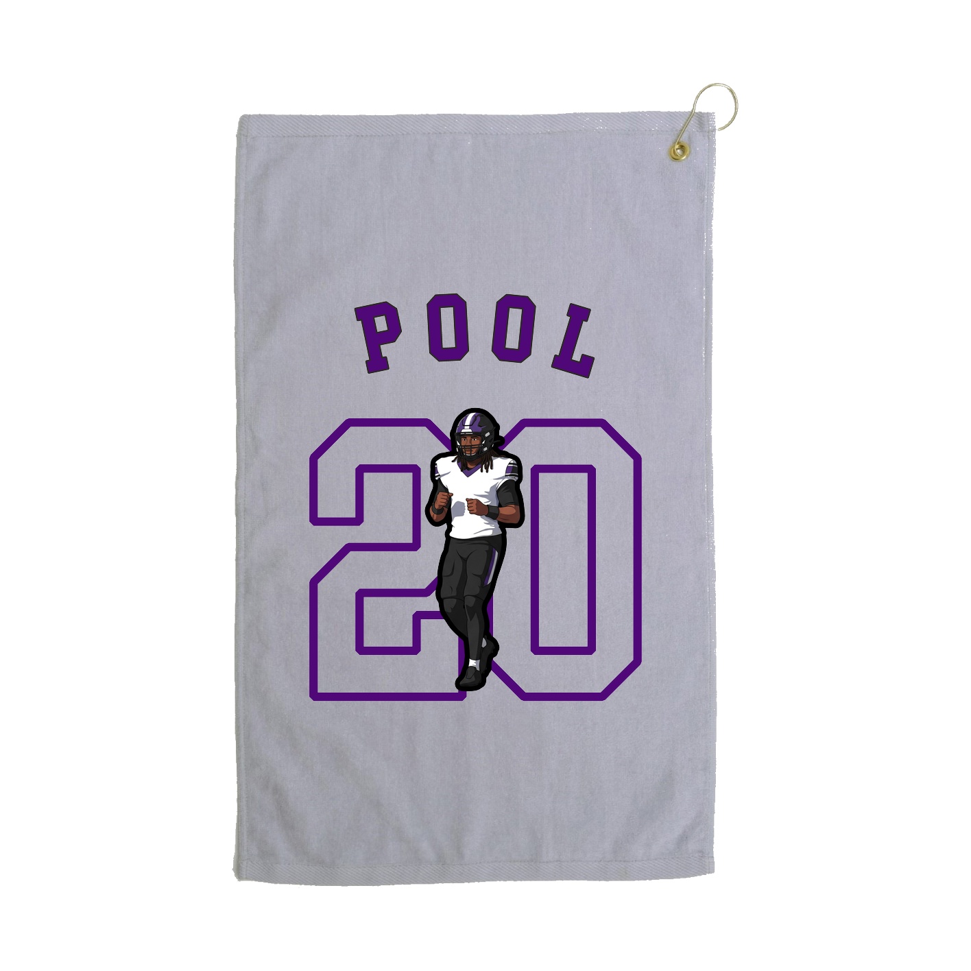 Golf Towel — Shirsey Arch in Grey