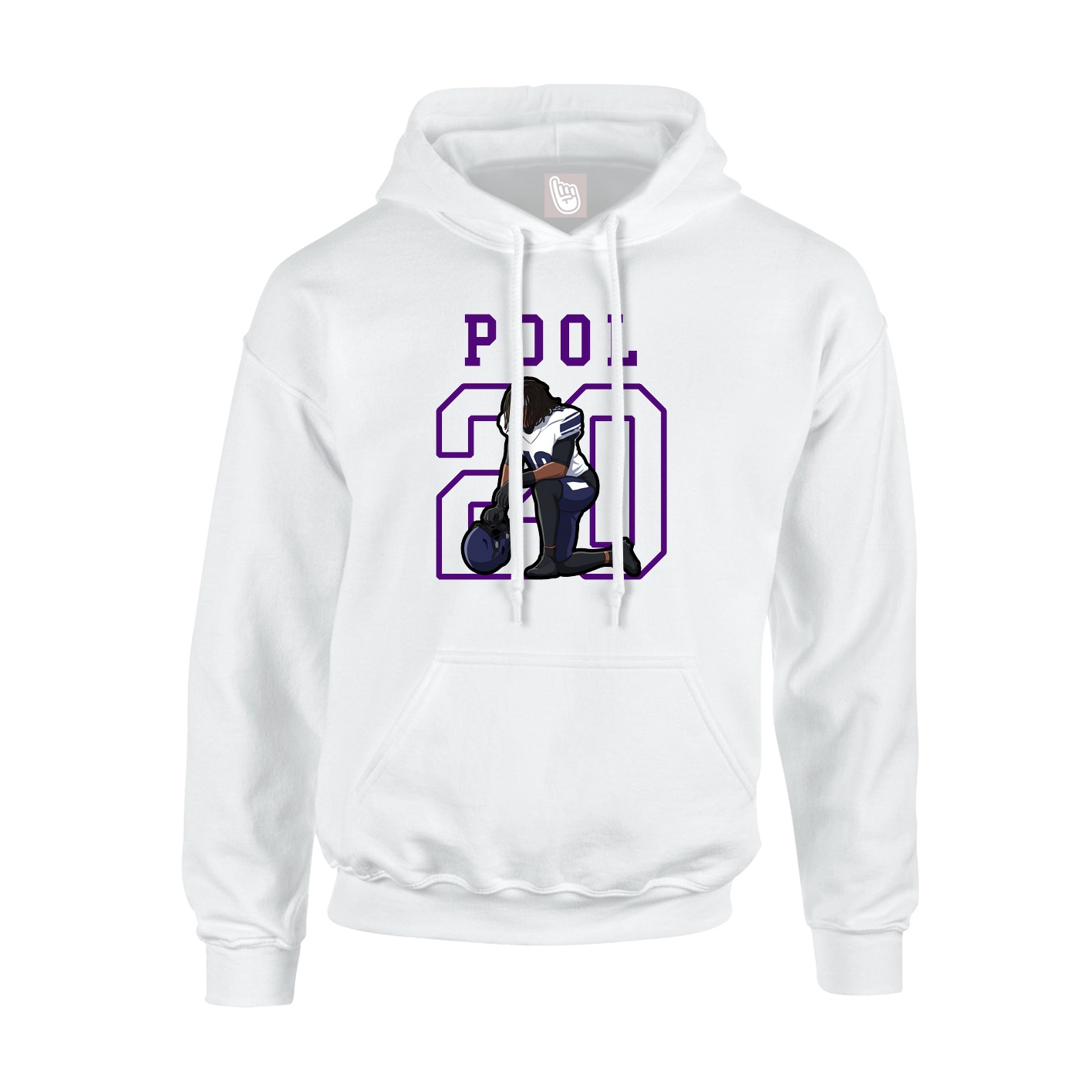 Youth Hoodie — Shirsey in White