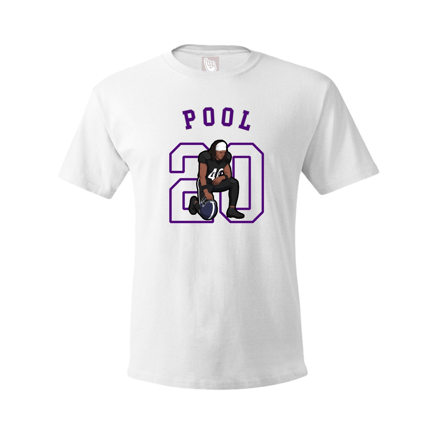 Youth Tee — Shirsey Arch in White