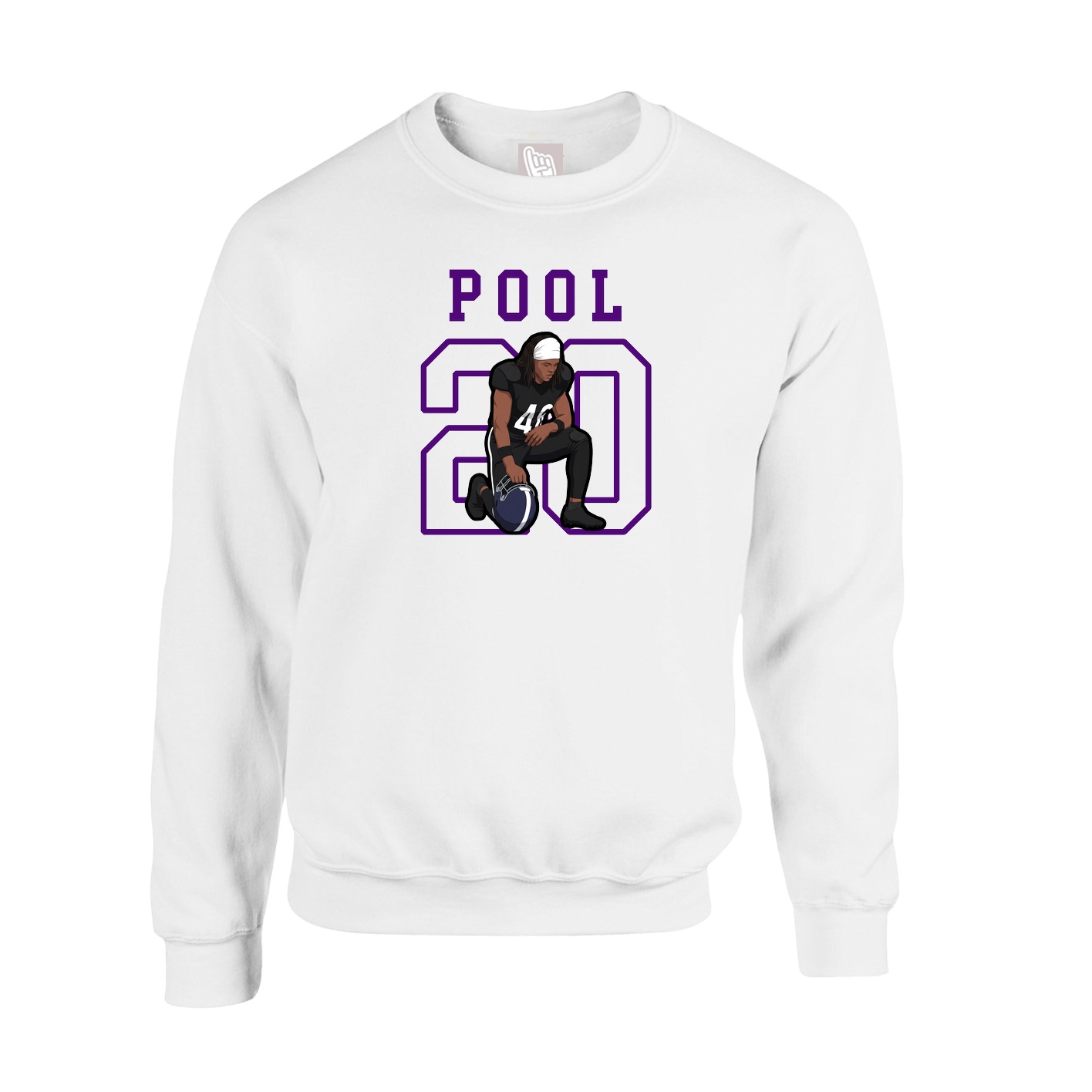Fleece Crew — Shirsey in White