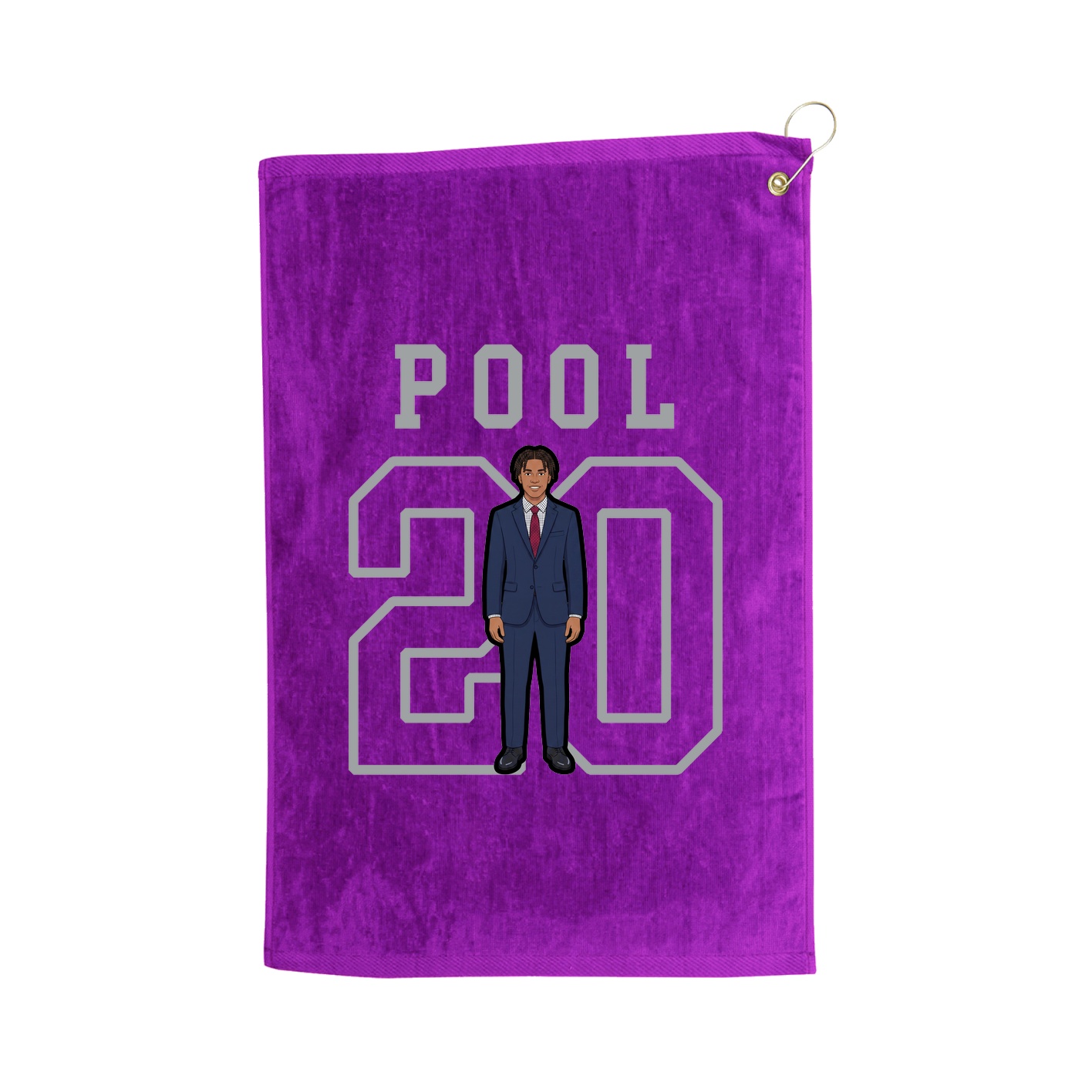 Golf Towel — Shirsey in Purple