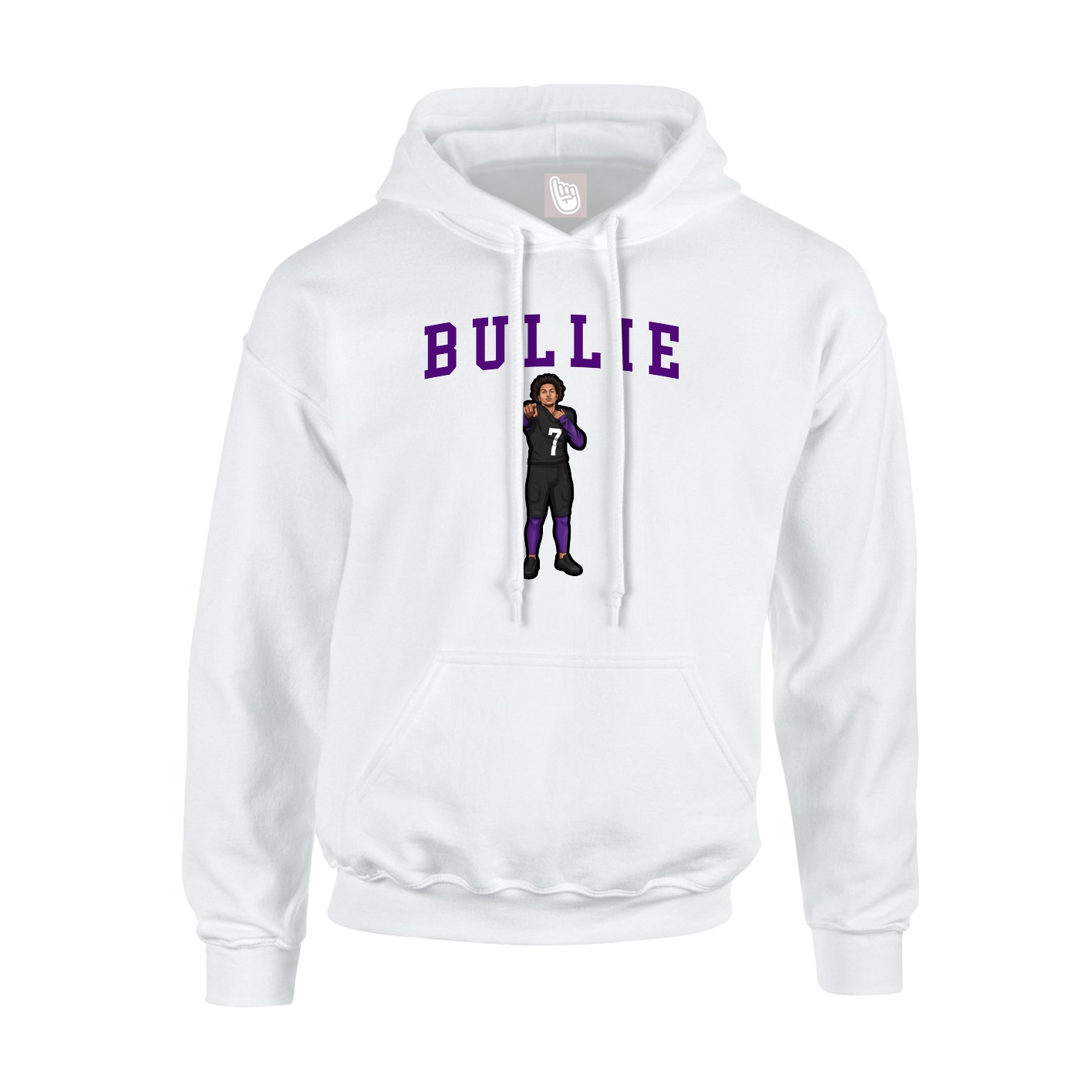 Hoodie — Shirsey in White