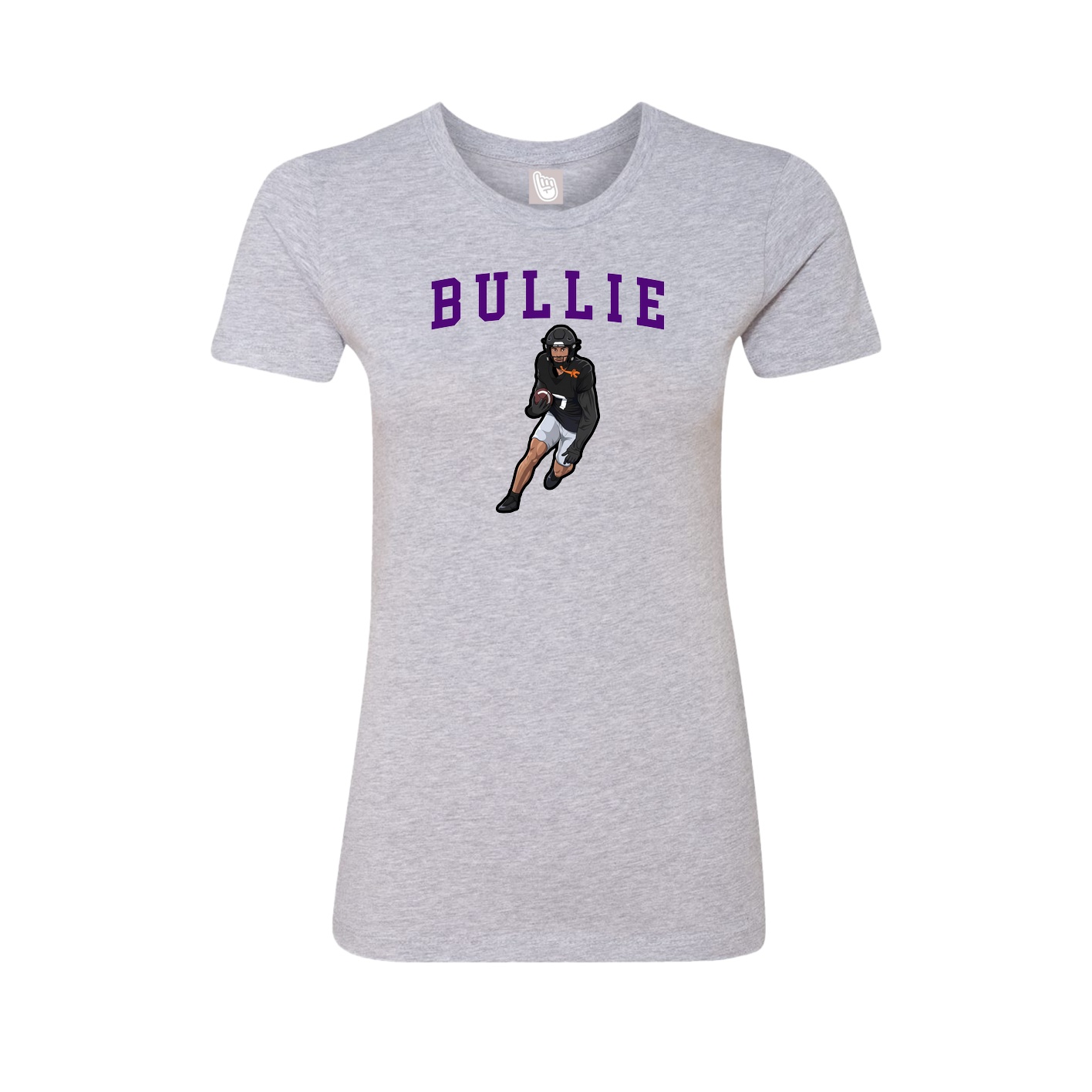 Fitted Women's Tee — Shirsey in Grey