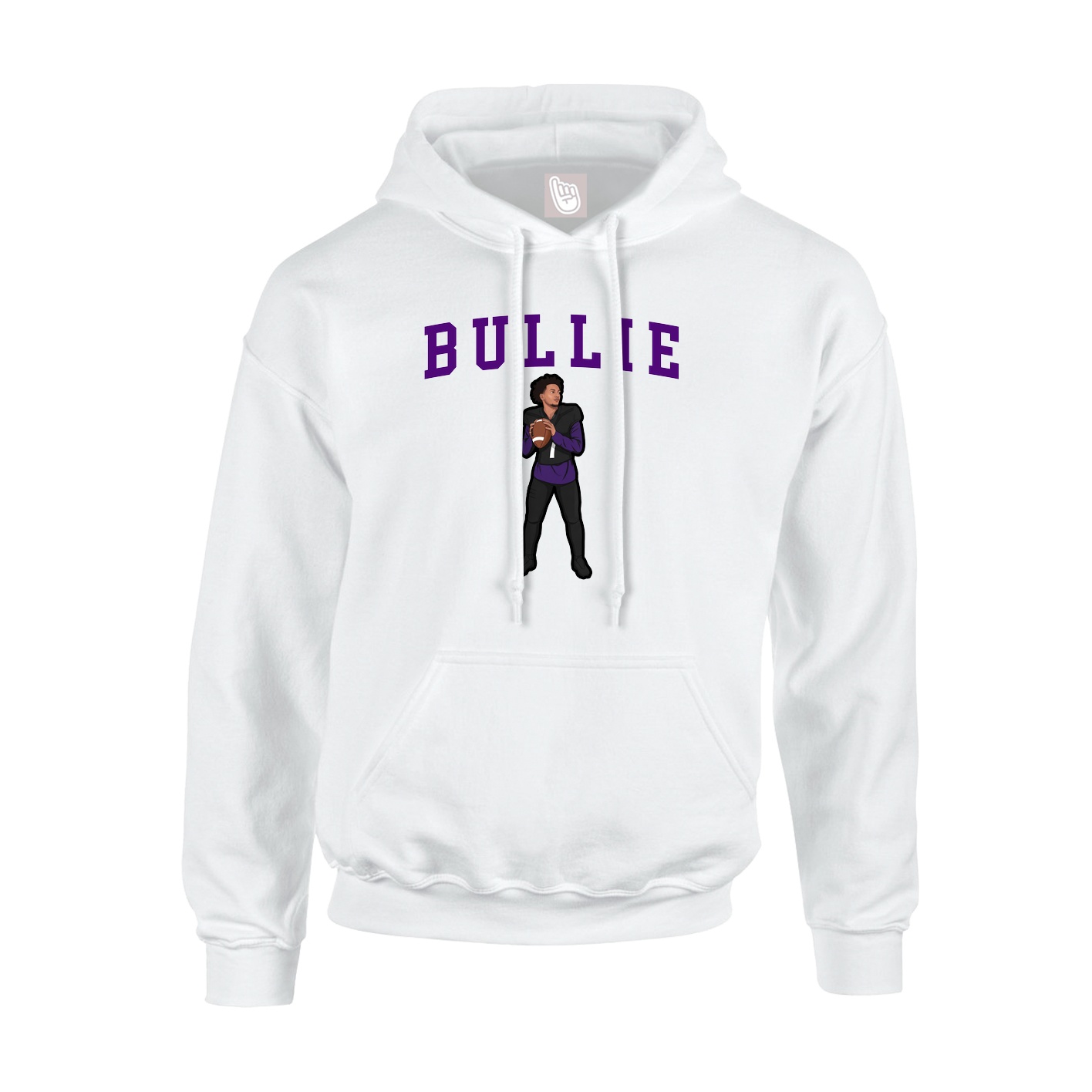 Youth Hoodie — Shirsey in White