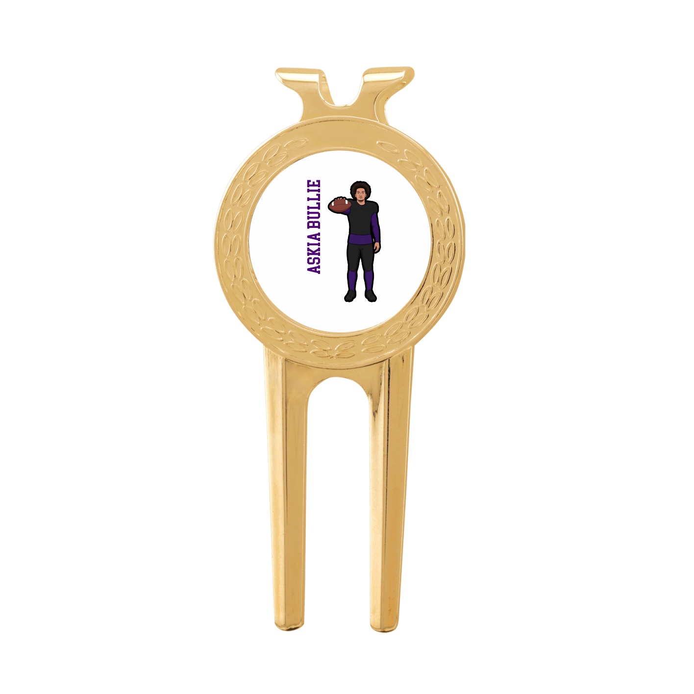 Divot Tool with Ball Marker — Name Vertical in Classic