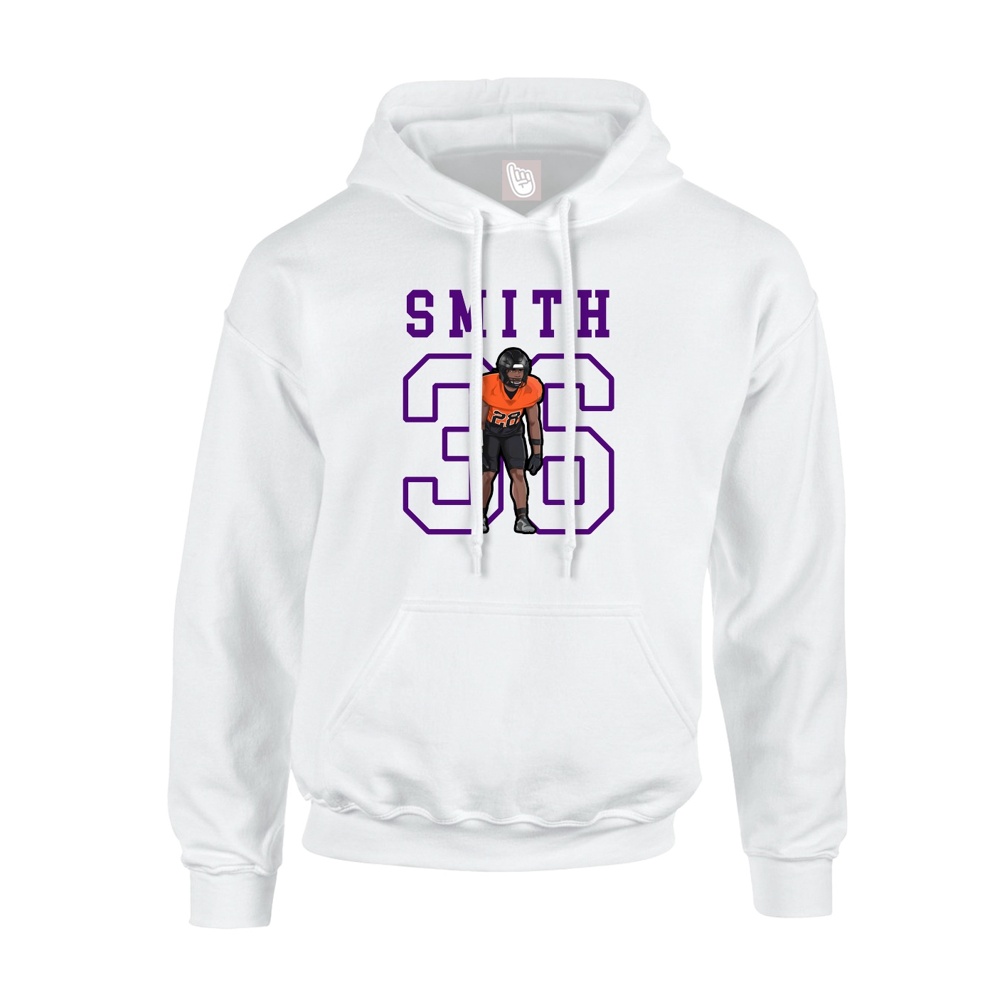 Youth Hoodie — Shirsey in White