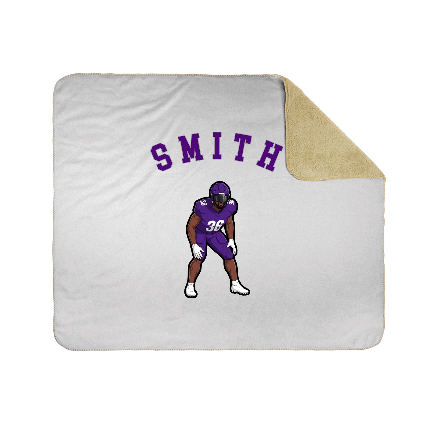Throw Blanket — Shirsey Arch in White