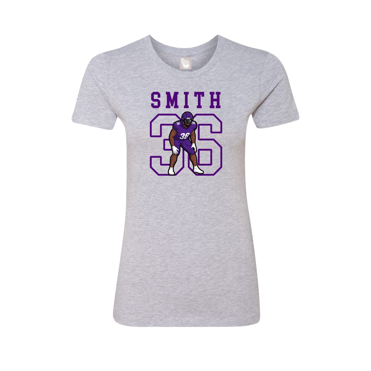 Fitted Women's Tee — Shirsey in Grey