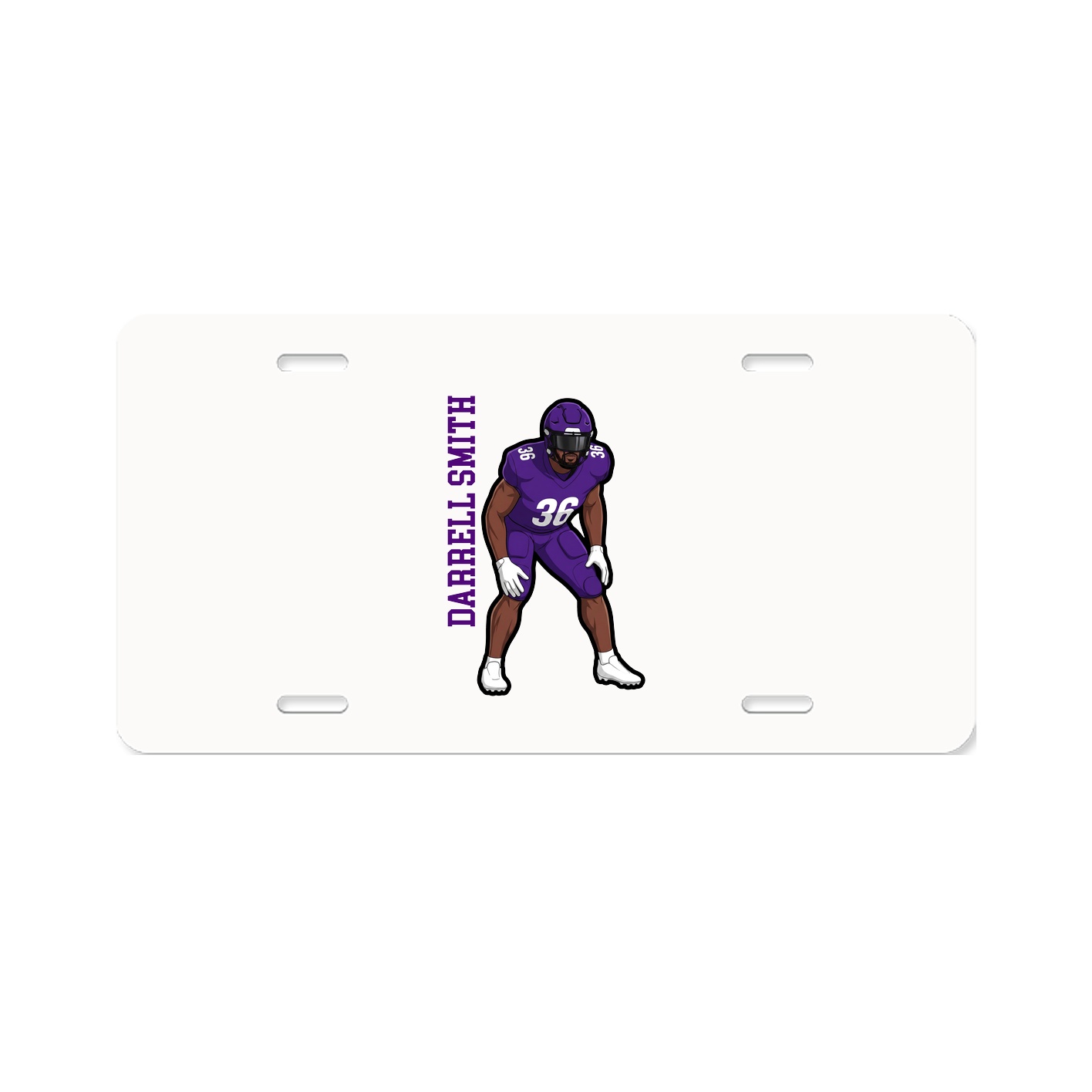 Aluminum License Plate