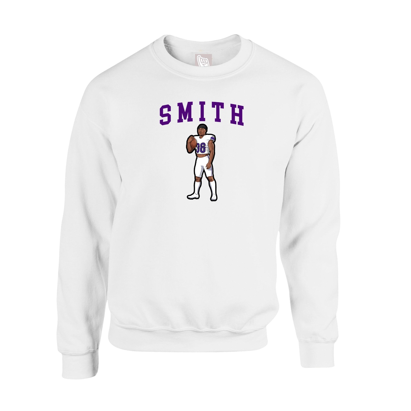 Fleece Crew — Shirsey in White
