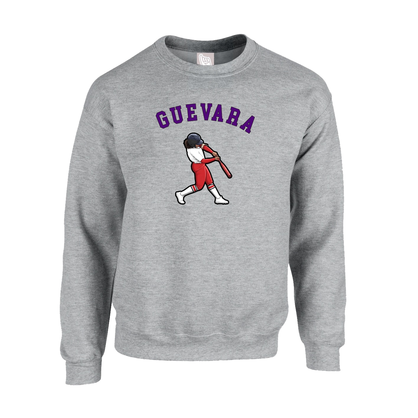 Fleece Crew — Shirsey Arch in Grey