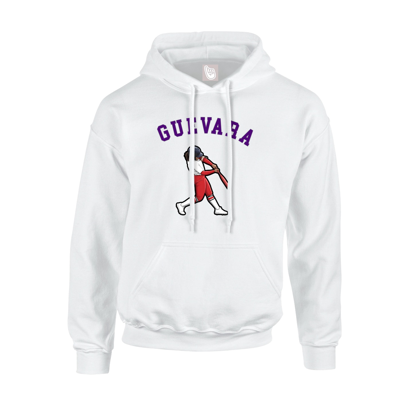 Youth Hoodie — Shirsey Arch in White