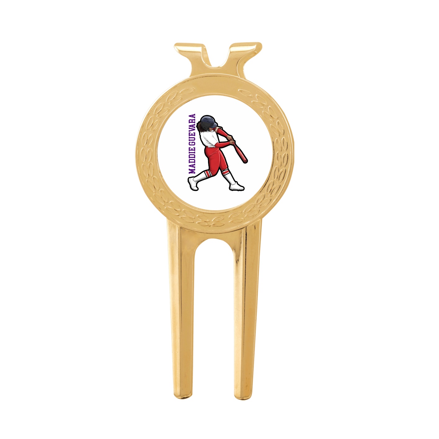 Divot Tool with Ball Marker — Name Vertical in Classic