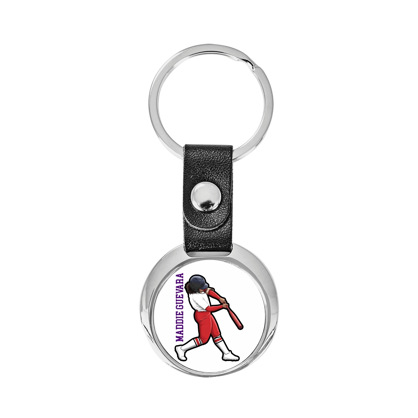 Key Chain — Name Vertical in Classic