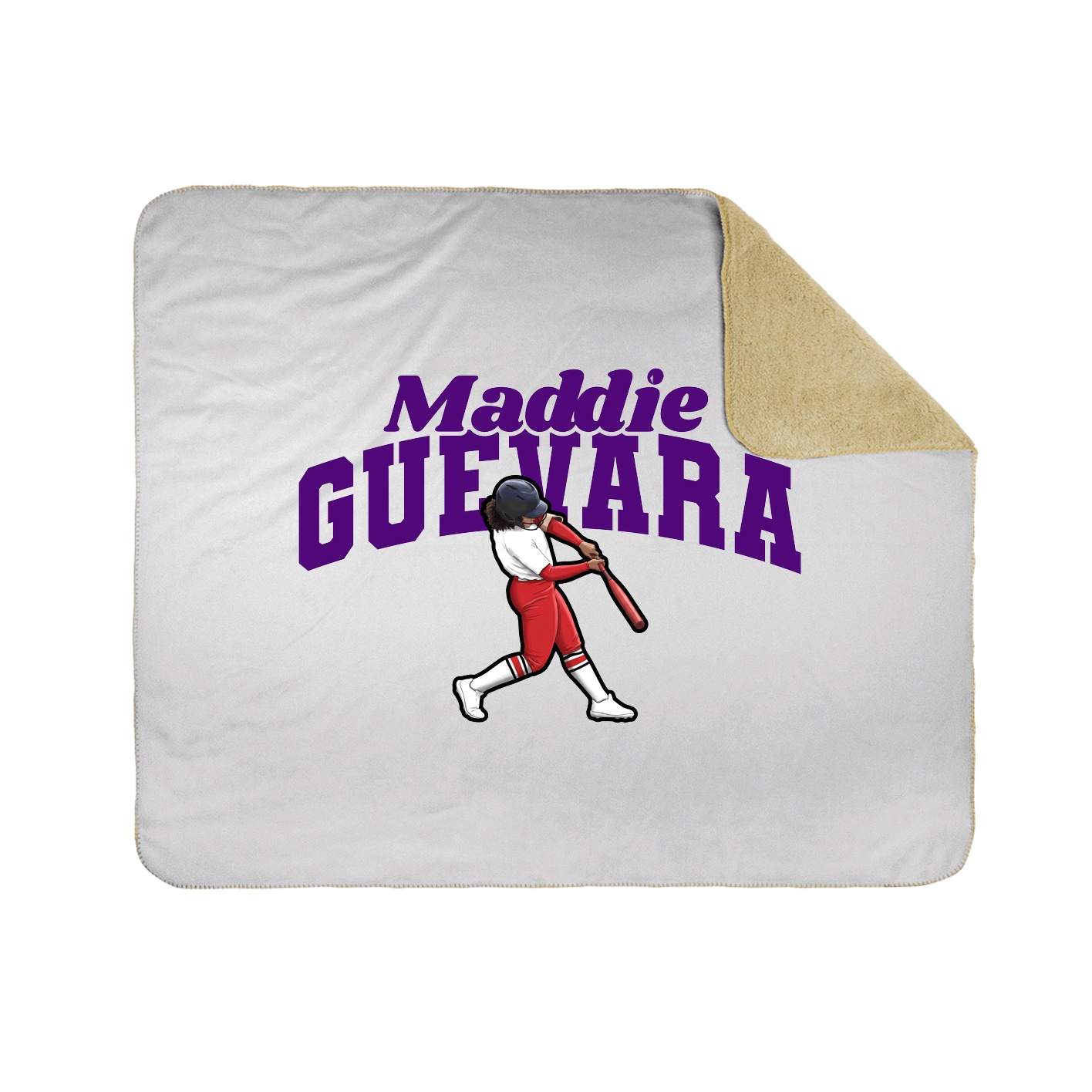 Throw Blanket — Signature Arch in White